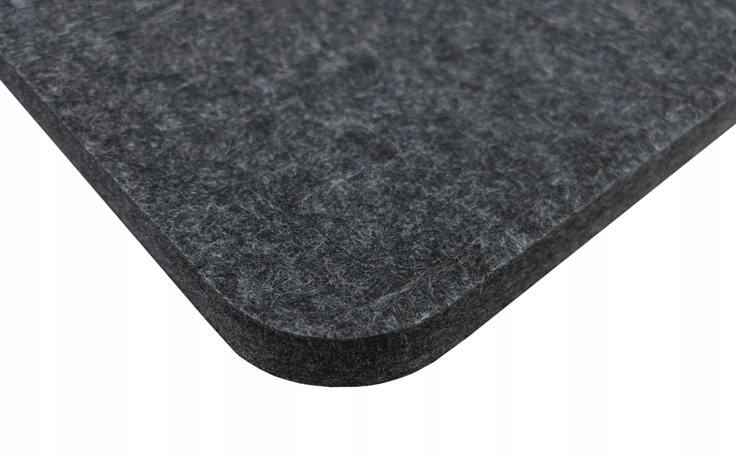 Suspended Ceiling Panels - Acoustic Felt edge closeup DecorMania UK